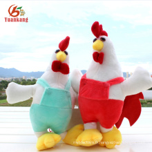 Jouet de poulet en peluche de coq peluche